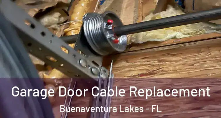 Garage Door Cable Replacement Buenaventura Lakes - FL