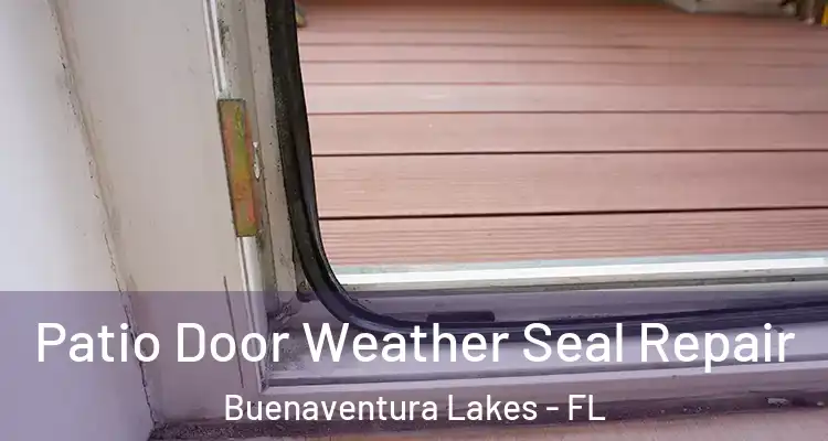Patio Door Weather Seal Repair Buenaventura Lakes - FL