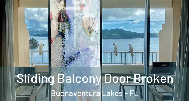 Sliding Balcony Door Broken Buenaventura Lakes - FL